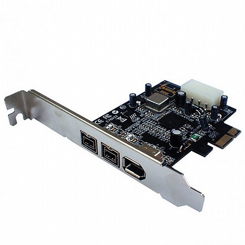 ����� ����� PCI-E FireWire ���� STLab ��� F-301 2x1394B 1x1394A TI Chipset