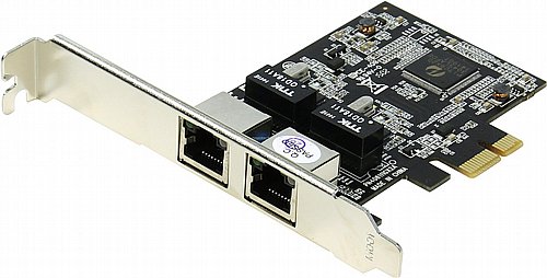 ����� ��� STLab PCIe Dual Port Gigabit Ethernet LAN Card ST-N-381