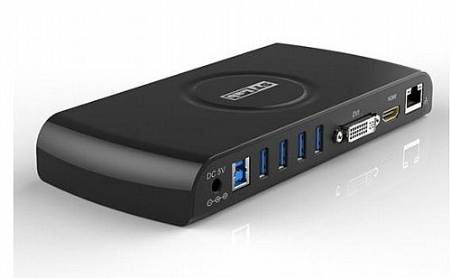 ���� ����� STLab U-850 USB 3.0/DVI/HDMI Docking Station ��� ST-U-850 