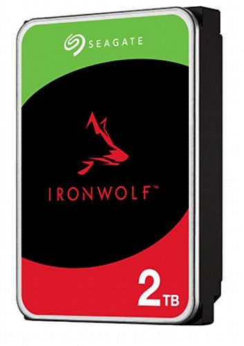 ���� ���� Seagate IronWolf HDD 2TB Sata III 3.5" 5400RPM 256MB Cache For NAS ST2000VN003