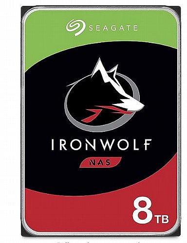���� ���� Seagate IronWolf HDD 8TB Sata III 3.5" 7200RPM 256MB Cache For NAS ST8000VN004