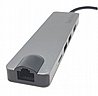 מתאם חברת GOLD TOUCH דגם SU-C06 USB Type-c to HDMI/RJ45 Docking Station