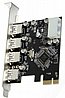 כרטיס PCI Express עם 4 חיבורי Gold Touch USB 3.0