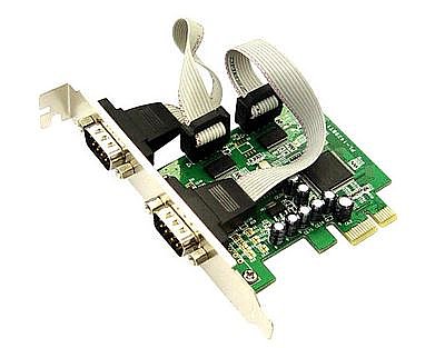 ����� PCI-E �� ��� ������ RS-232 ���� Gold-Touch ��� SU-PCIE-S2