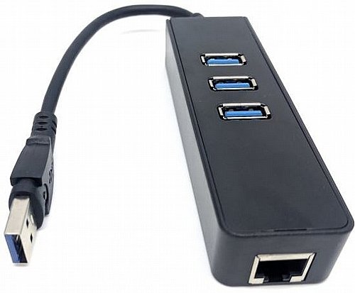 ���� ��� Gold Touch Gigabit 10/100/1000Mbps SU-USB3-LAN-3HUB ������ USB 3.0 ������ ��� RJ45 �� 3 ������ USB 3.0