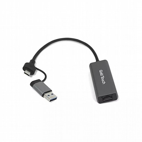 ���� ��� Gold Touch Gigabit 10/100/1000Mbps ������ USB3.0 Type A & C ������ ��� RJ45