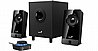 מערכת רמקולים למחשב 2.1 ערוצים דגם SW-2.1 300X מבית Genius - צבע שחור