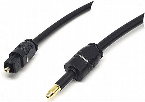 ��� Toslink �-Mini Toslink ��� ����� 2 ��� Gold Touch