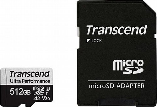 ����� ����� Transcend USD340S Micro SDXC UHS-I TS512GUSD340S ��� 512GB ���� ����