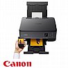 מדפסת קנון משולבת אלחוטית צבעונית Canon PIXMA TS5350i בצבע שחור