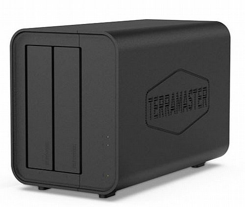 ��� ����� Terramaster F2-212 2-BAY NAS 1619B 1GB 1GbE