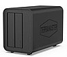 שרת אחסון Terramaster F2-212 2-BAY NAS 1619B 1GB 1GbE