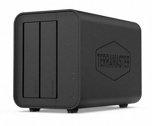 ��� ����� Terramaster F2-424 2-BAY NAS N95 8GB DDR5 2.5GbE