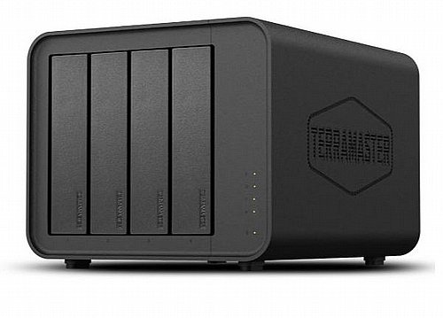 ��� ����� Terramaster F4-424 4-BAY NAS N97 8GB DDR5 2.5GbE