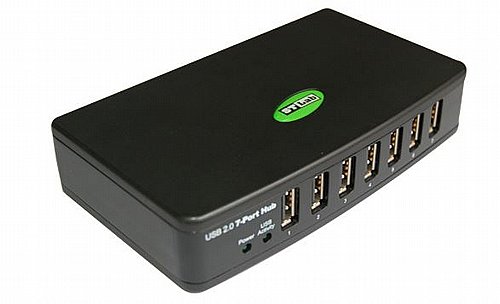 ���� USB 2.0 �� ��� �� STLab U-340 7-Port