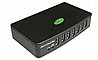 מפצל USB 2.0 עם ספק כח STLab U-340 7-Port