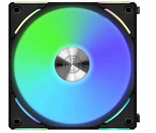������ ����� ���� Lian Li ��� Uni Fan AL120 V2 120 RGB Black Uni Series RGB 120MM Single Pack
