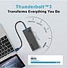 תחנת עגינה חברת WAVE LINK דגם Thunderbolt 3 Single 5K Dual 4K Docking Station UTD05