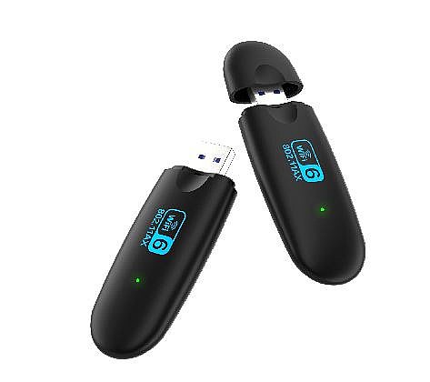 ���� ��� ������ EZCool 1800Mbps WiFi 6 802.11ax Dual Band USB USB UWF-685