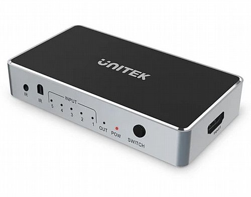 ��� ��������� ������ ���� Unitek ��� V1110A 4K HDMI 1.4b Switch 5 in 1 Out 