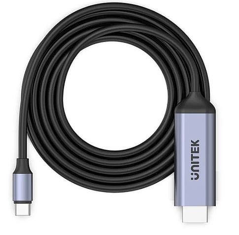 ��� ���� UNITEK ��� Type-C ��� �-HDMI ��� ����� 1.8 ��� ���� 8K@60HZ