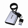 מתאם תצוגה UNITEK V1427A01 TYPE-C/A TO DUAL 1080P HDMI