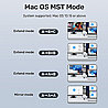 מתאם תצוגה UNITEK V1427A01 TYPE-C/A TO DUAL 1080P HDMI