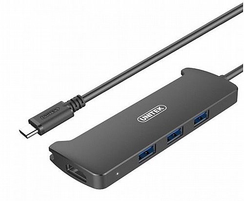���� ���� UNITEK ��� Type-C V300ABK � HDMI � 3x USB 3.1 