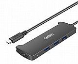 ���� ���� UNITEK ��� Type-C V300ABK � HDMI � 3x USB 3.1 
