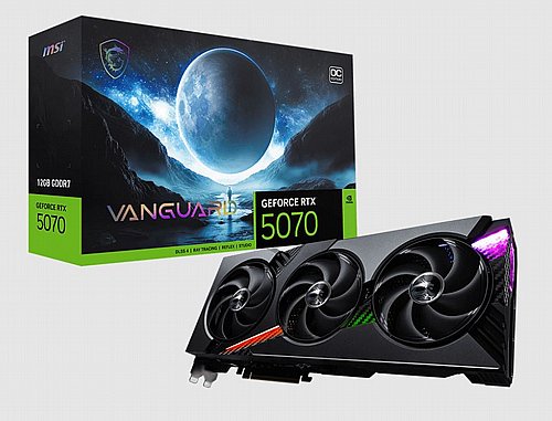 ����� ��� MSI GeForce RTX 5070 12G VANGUARD OC