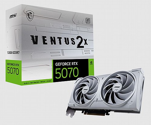 ����� ��� MSI GeForce RTX 5070 12G VENTUS 2X OC WHITE