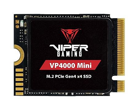 ���� SSD ����� Patriot Viper Gaming VP4000 Mini M.2 2230 PCIe Gen4 x4 1TB VP4000M1TBM23 - ��� ����