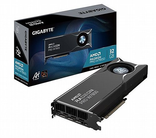 ����� ��� Gigabyte Radeon Pro W7800 AI TOP 32GB