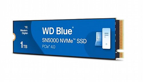  ���� ����� Western Digital 1TB WD Blue SN5000 SSD NVMe Gen4