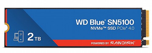 ���� ����� Westel Digital Blue SN5100 2TB NVMe SSD - M.2 2280, PCIe Gen 4.0 