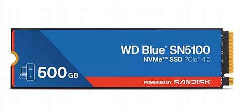 ���� ����� Westel Digital Blue SN5100 500GB NVMe SSD - M.2 2280, PCIe Gen 4.0