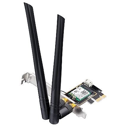 ���� ��� ������ �����, 2 ������ ������Intel BE200, Tri-band 2T2R, AX3000,  Wi-Fi 6 BT 5.4