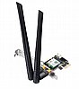 מתאם רשת אלחוטי לנייח, 2 אנטנות נשלפותIntel BE200, Tri-band 2T2R, AX3000, Wi-Fi 6 BT 5.4