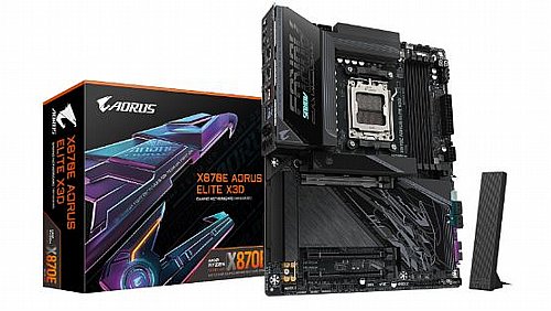 ��� �� Gigabyte X870E AORUS ELITE X3D DDR5 AM5 ATX WIFI7