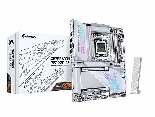 ��� �� GIGABYE X870E AORUS PRO X3D ICE WIFI7 DDR5 5GBE