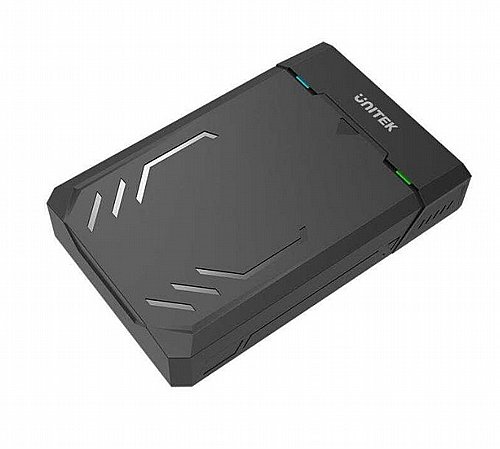 ���� ����� ���� Y-3035 - Unitek USB3.1 Dual Bay 2.5�/3.5� Hard Disk Enclosure