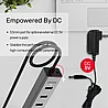 מפצל USB3.0 7-Port Aluminium Hub Y-3090 חברת Unitek עם חשמל