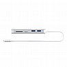 ���� ����� ���� UNITEK ��� Y-9115  USB3.0 Type-C Aluminium Multi-Port Hub with Power Delivery -2-Port USB Type-A+USB Type-C+HDMI+SD/Micro SD Card Reader + Gigabit Ethernet Converter 