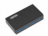 ���� ���� UNITEK ��� Y-HB03001 USB3.0 4-Port Hub with Charging Function