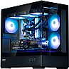 מארז מחשב Zalman P30 בצבע שחור עם מאווררי ARGB אקווריום קוד 8809213765544
