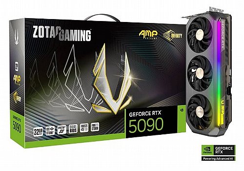 ����� ��� ���� ZOTAC ��� GAMING GeForce RTX 5090 32GB AMP Extreme INFINITY