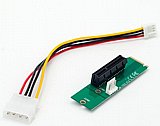 NGFF M.2 to PCI-E 4x 1x Slot Riser Card Adapter
