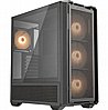 מארז חברת Cougar דגם MX600 RGB Tempered Glass 3x140mm ARGB 1x120mm ARGB Fans Mid Tower בצבע שחור